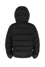 SYNA DOUBLE PUFFER JACKET BLACK / NEON GREEN