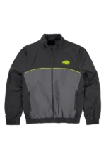 TEAM SYNA PIPE TRACK JACKET BLACK/GREY/GREEN