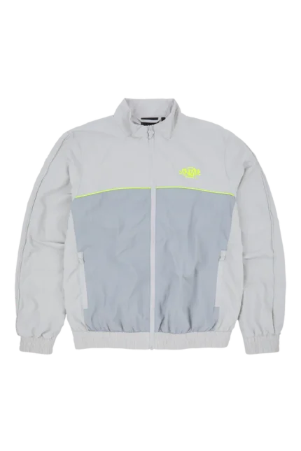 TEAM SYNA PIPE TRACK JACKET LIGHT GREY/GREY